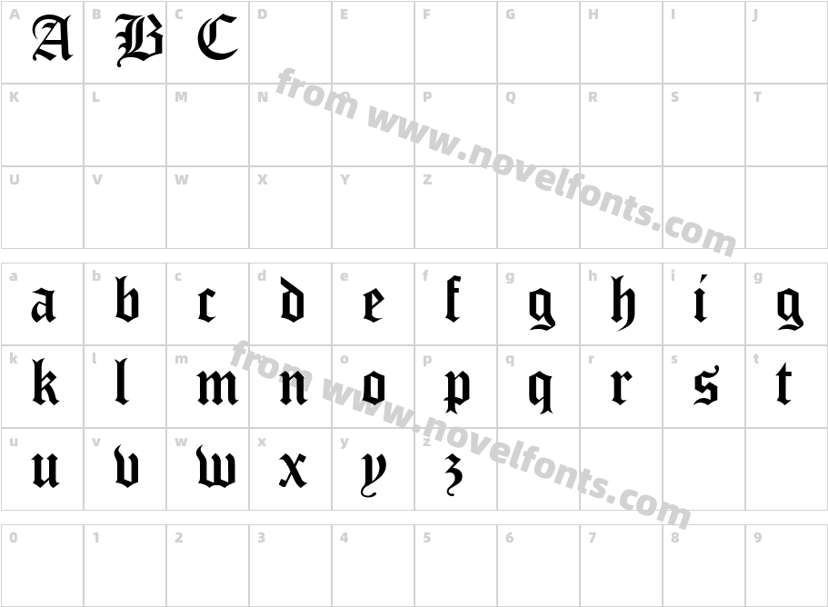 waxwork DEMOCharacter Map