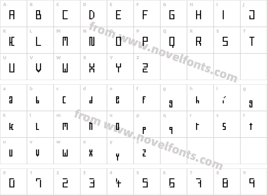 web PixelCharacter Map