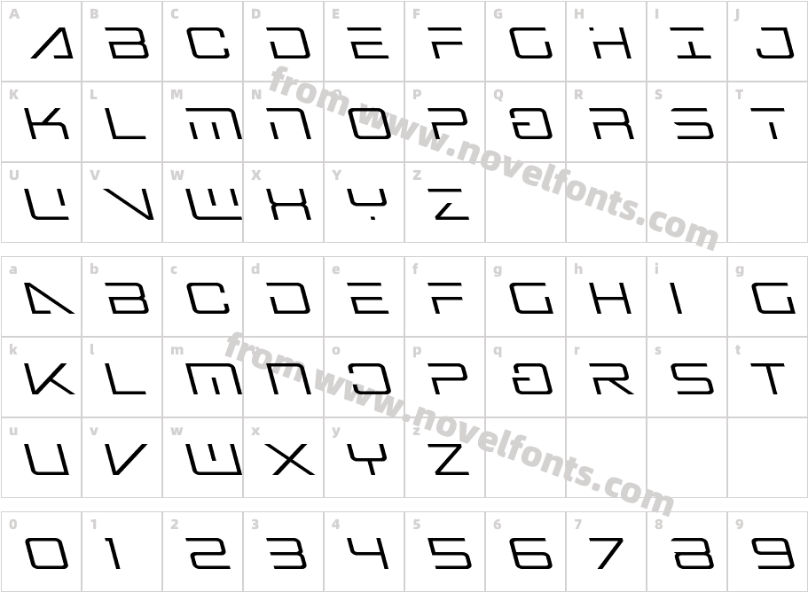 Banshee Pilot LeftalicCharacter Map