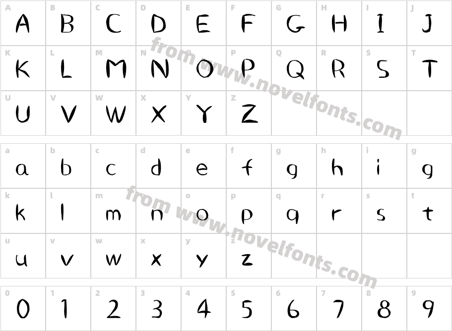 スナップPCharacter Map