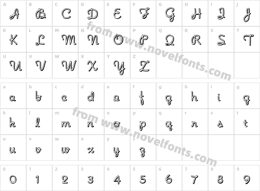 乯潤汥卨慤敤Character Map