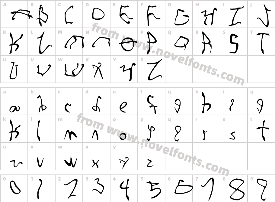 001 Stretched-StrungCharacter Map