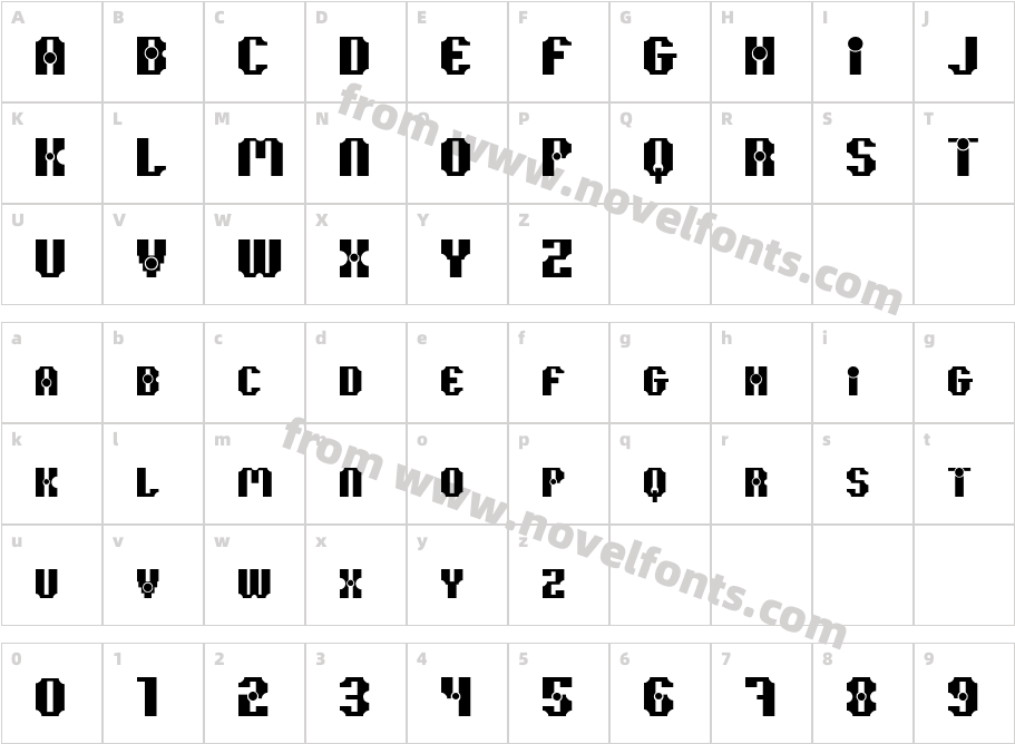 37 KilobyteCharacter Map