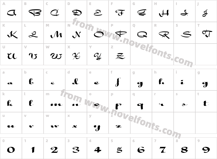 AbsalomCharacter Map