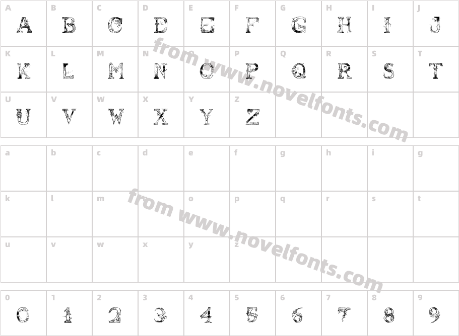 Abusive PencilCharacter Map