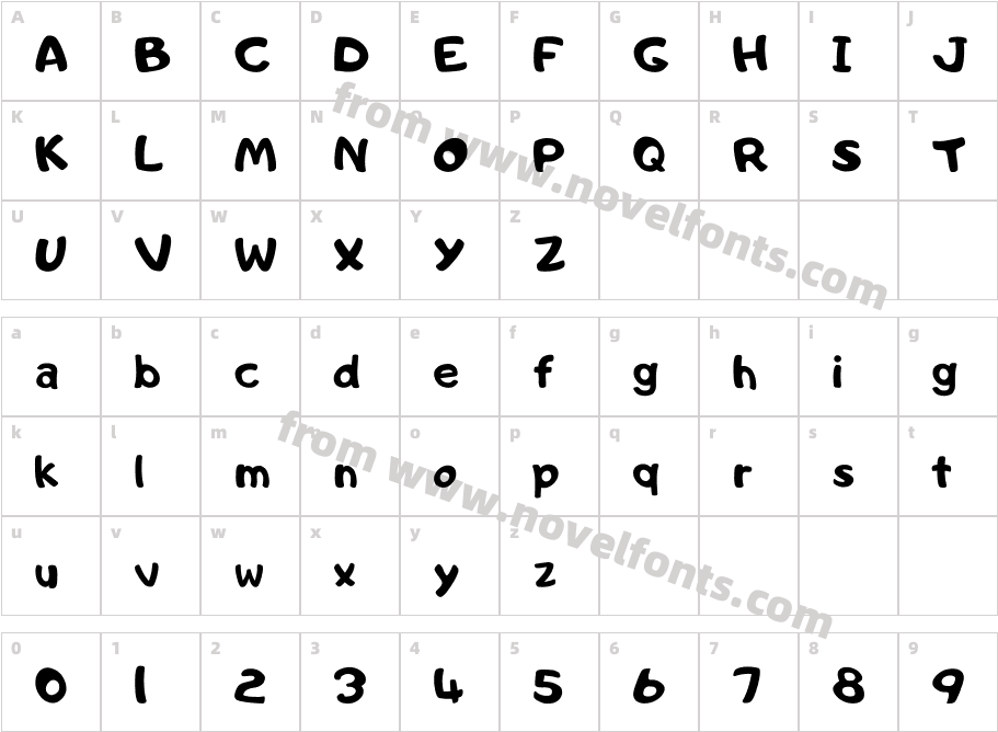 Adigiana UltraCharacter Map