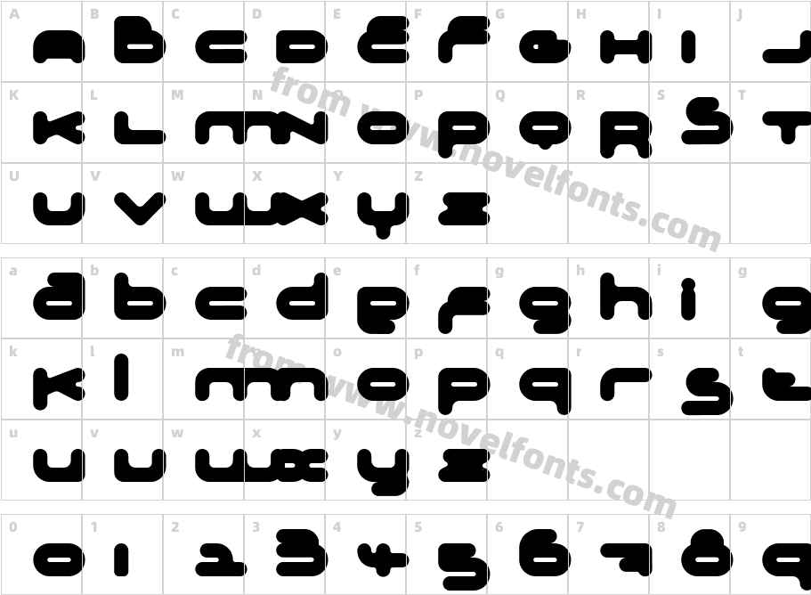 Adrenalin BubbleCharacter Map