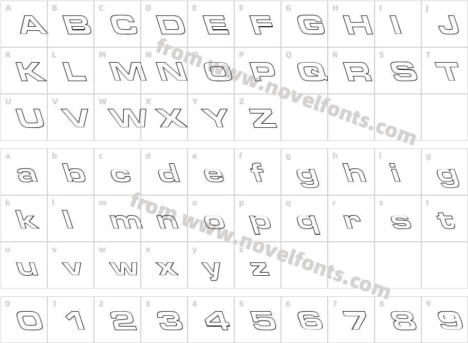 Aero Extended Hollow LeftyCharacter Map