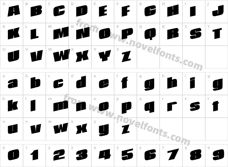 After Life113 SP BoldCharacter Map