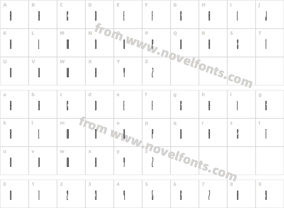 Barcode TwoCharacter Map