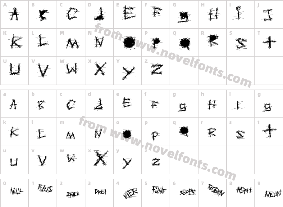 Aggressive Angry Baby KillerCharacter Map