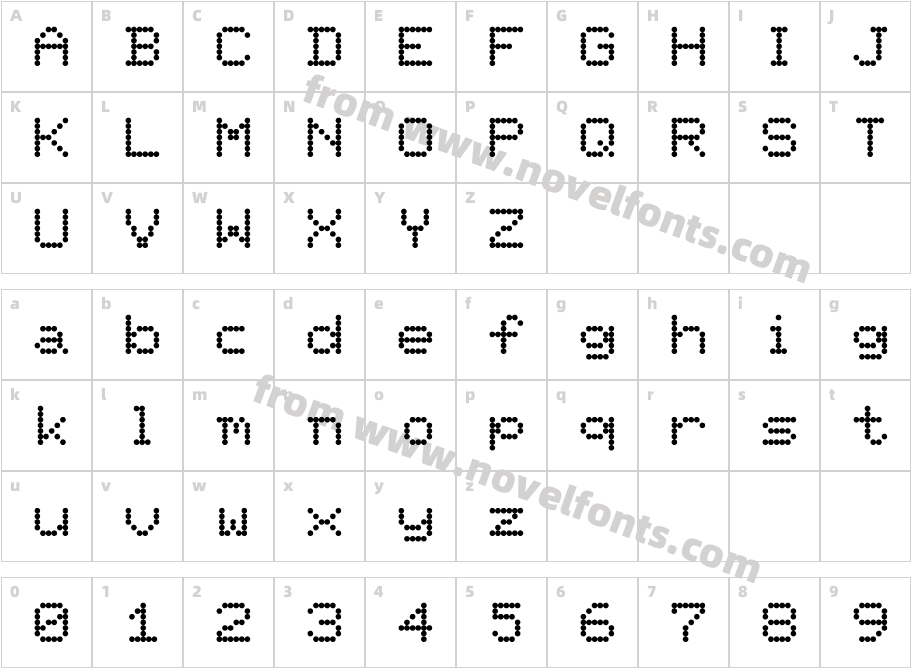 AirportCharacter Map