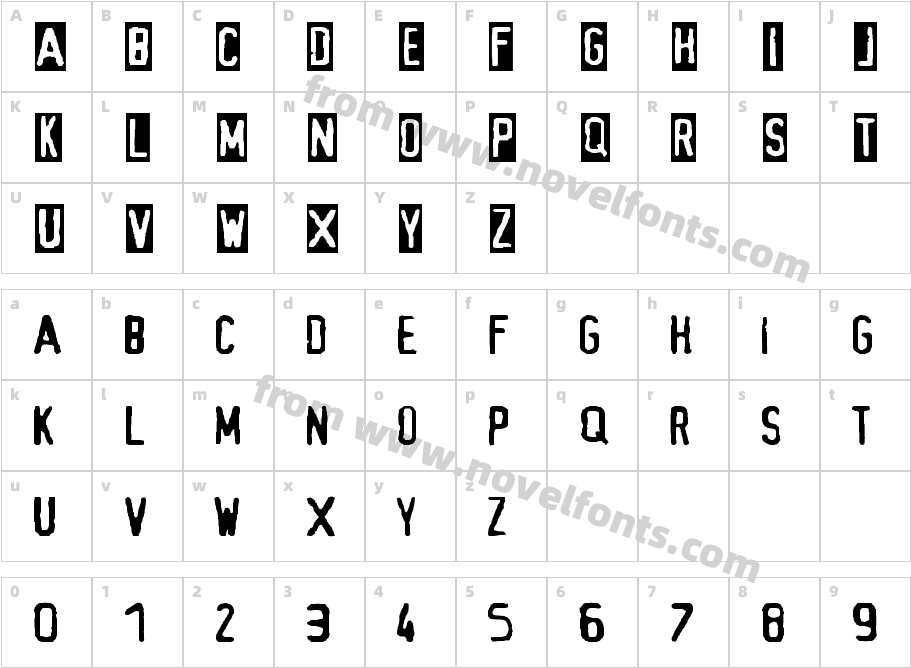 AliasCharacter Map