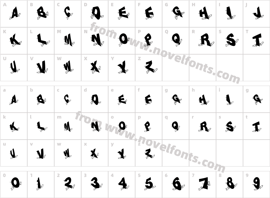 Alpha RunningCharacter Map