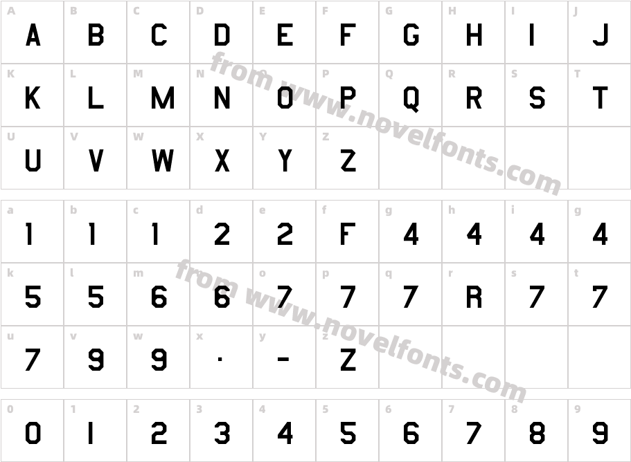 AmarilloUSAF ProCharacter Map