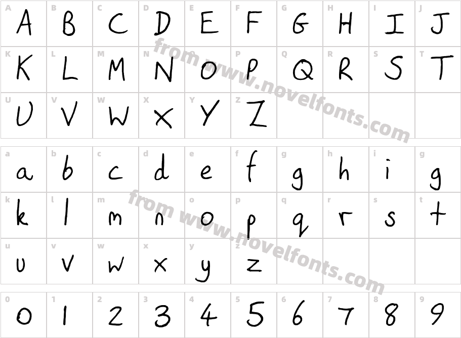 AmuraYOFFCharacter Map