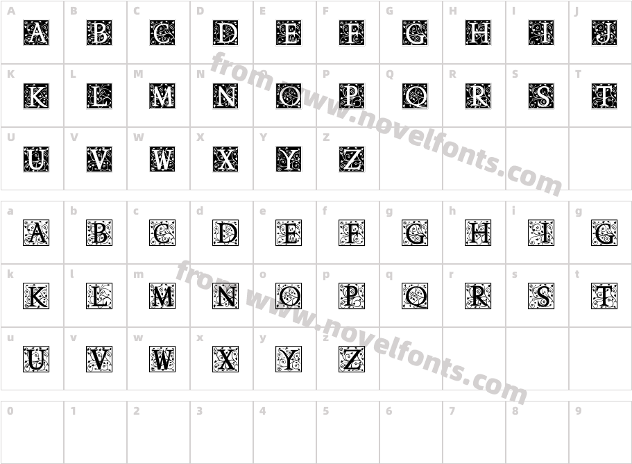 AnabelCharacter Map