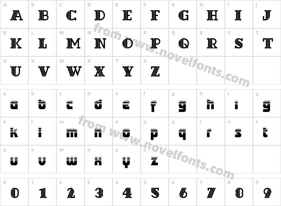 Anatol HotelCharacter Map