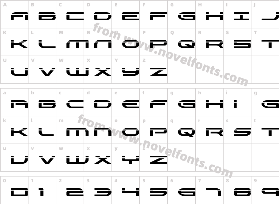 Antietam LaserCharacter Map