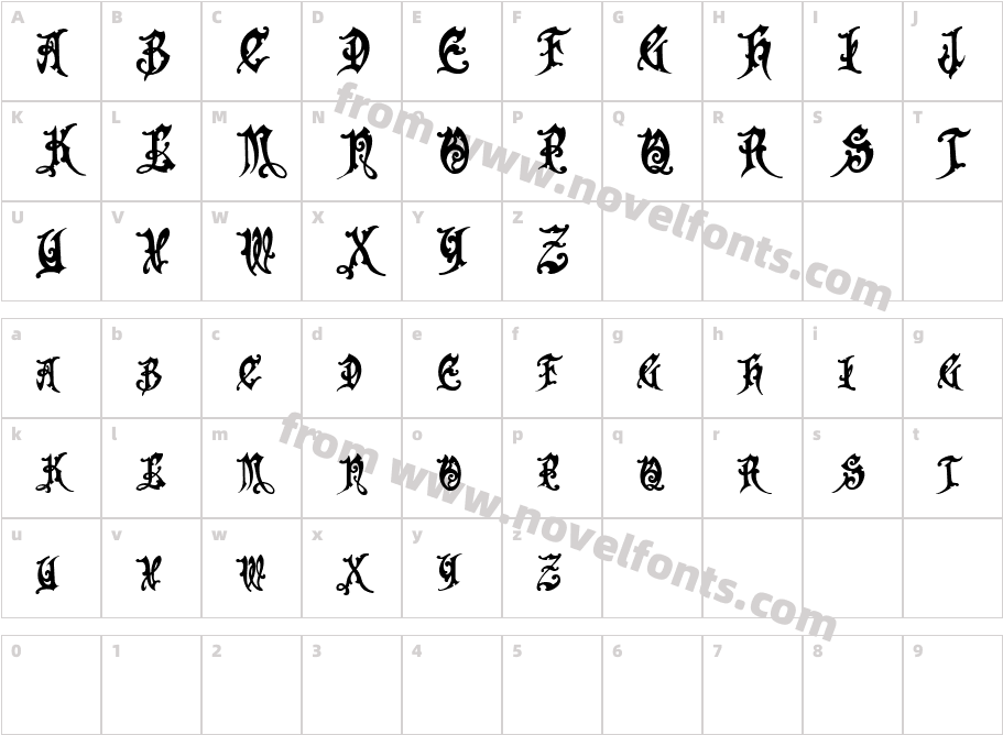 ApollyonCharacter Map