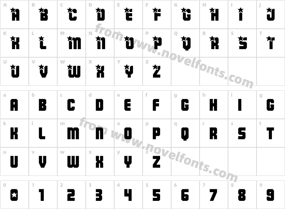 Army Rangers RegularCharacter Map