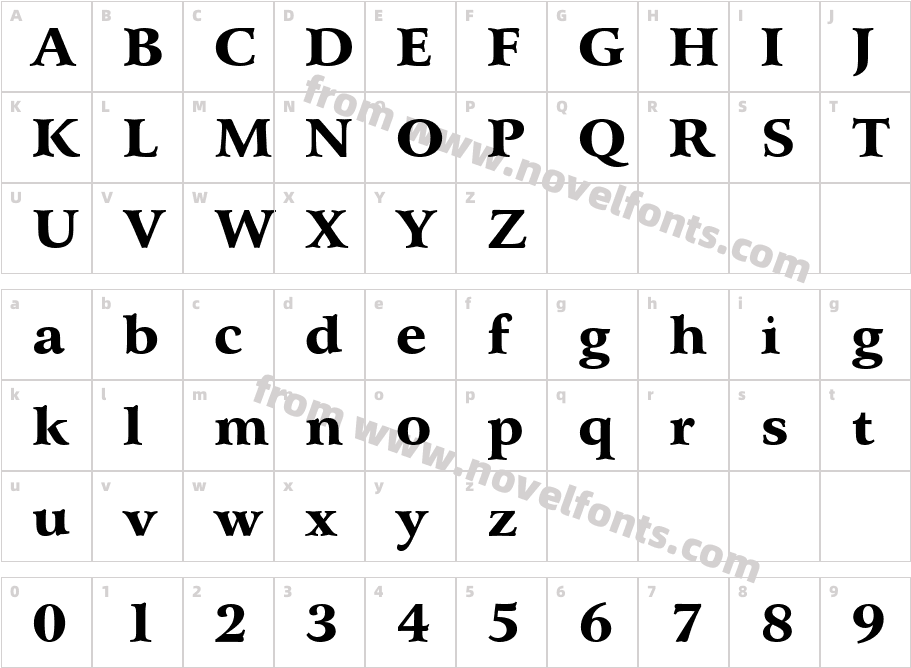 Arrus BlackCharacter Map