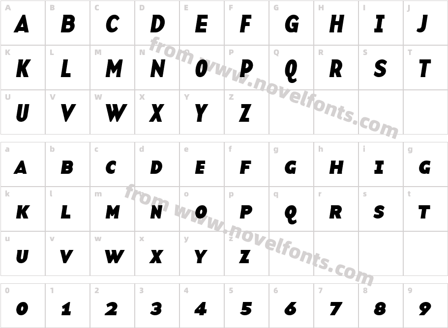 Base Tw Sans Small Caps Bold ItalicCharacter Map