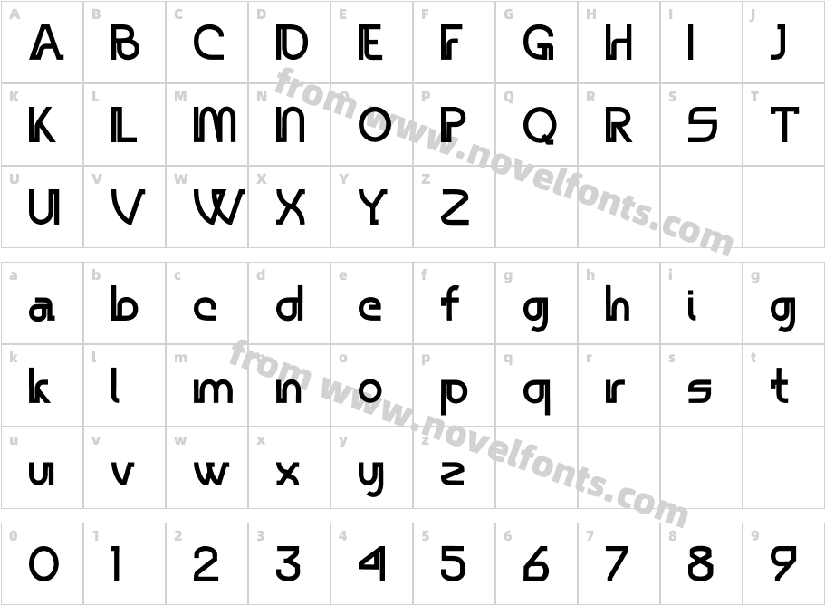 Asterik RebornCharacter Map