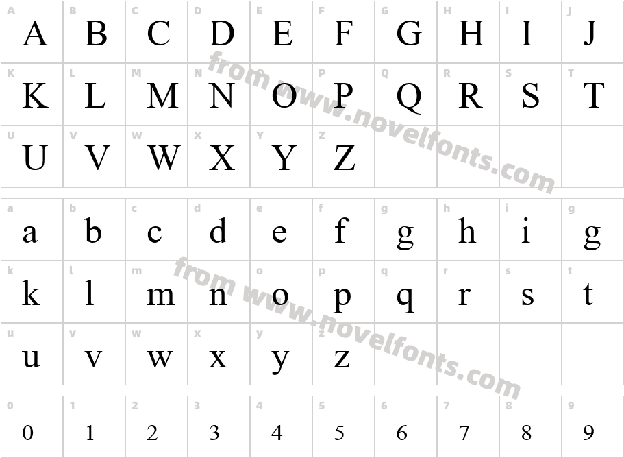 Basemic SymbolCharacter Map