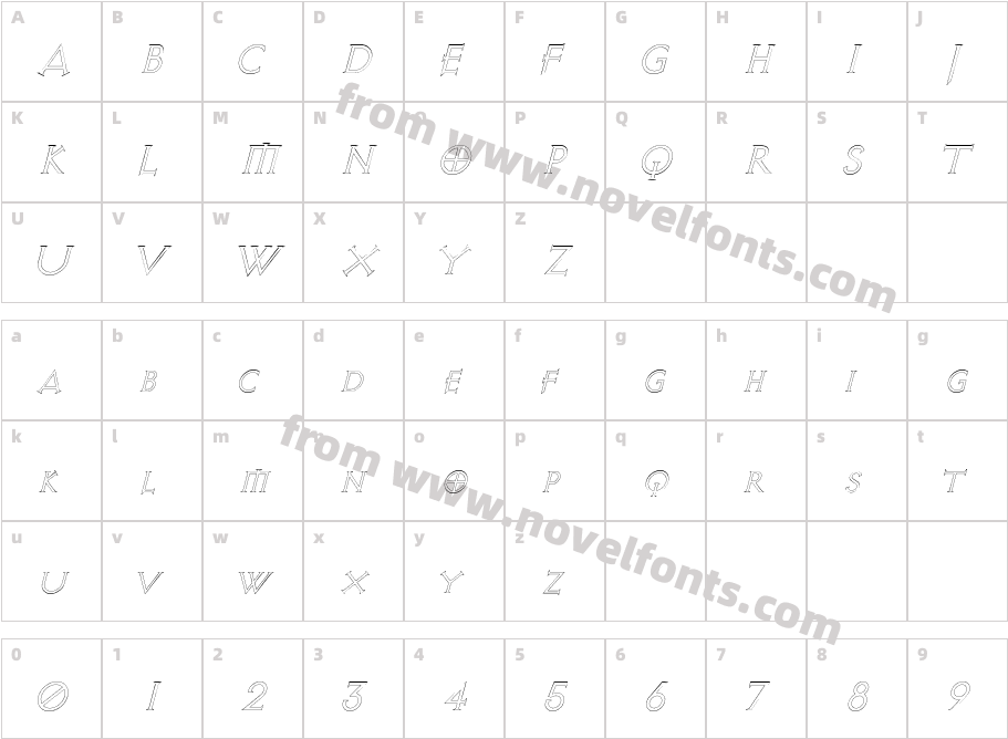 Avalon Quest Outline ItalicSWFTECharacter Map