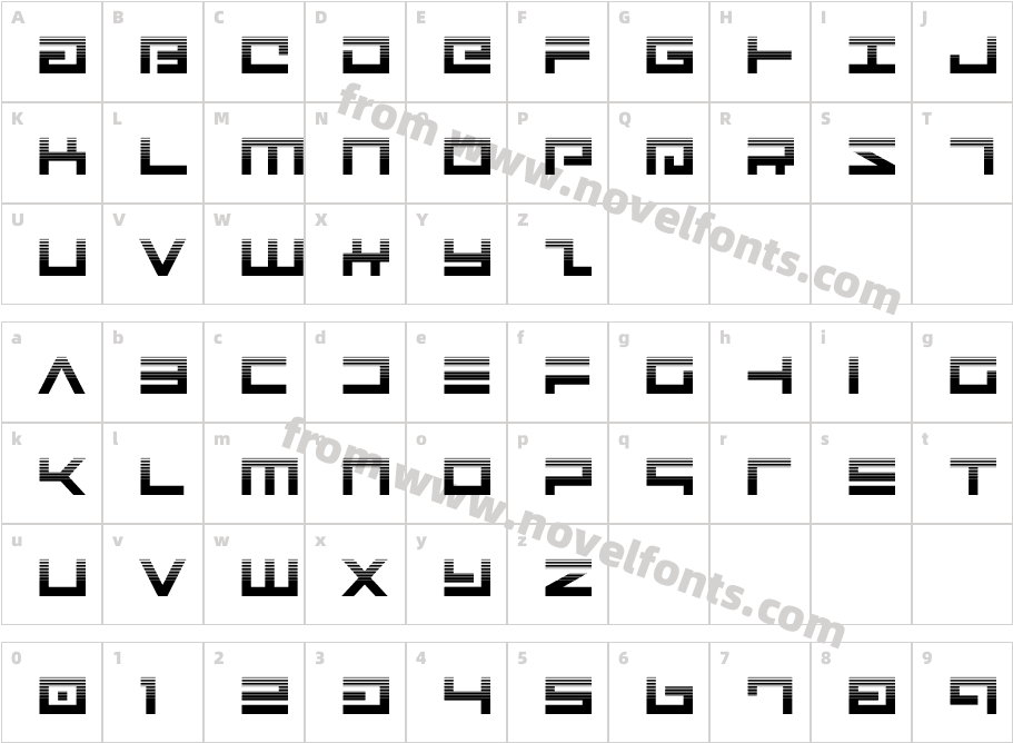 Avenger HaltoneCharacter Map