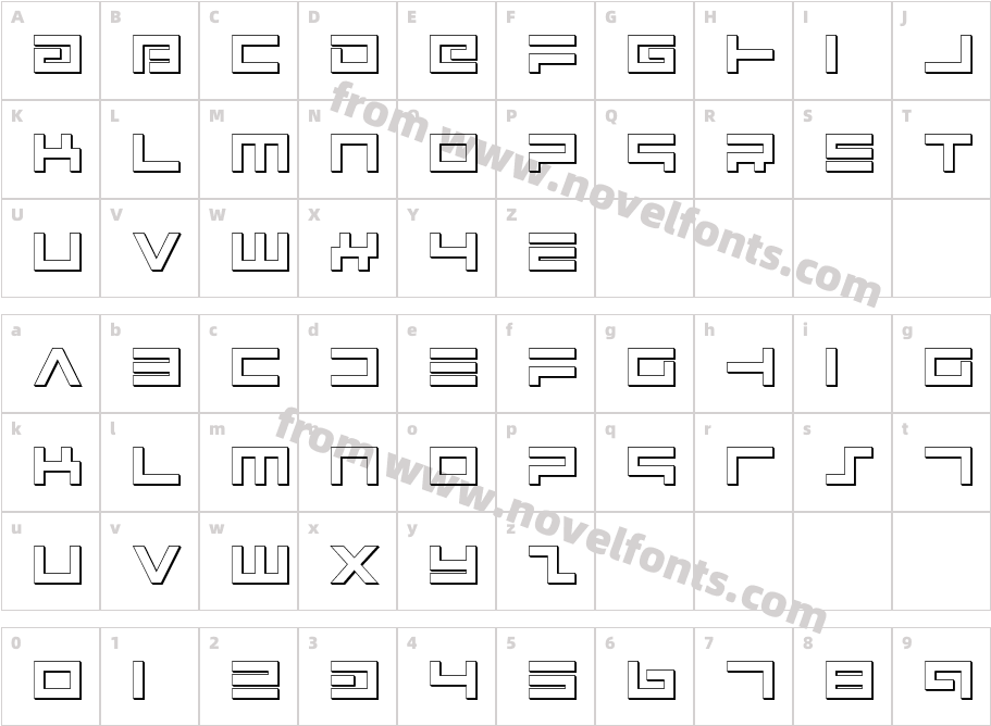 Avenger ShadowCharacter Map