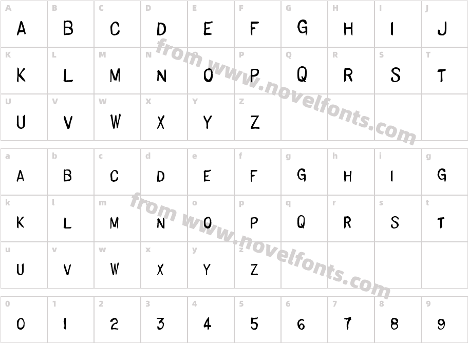 BasicHandCharacter Map