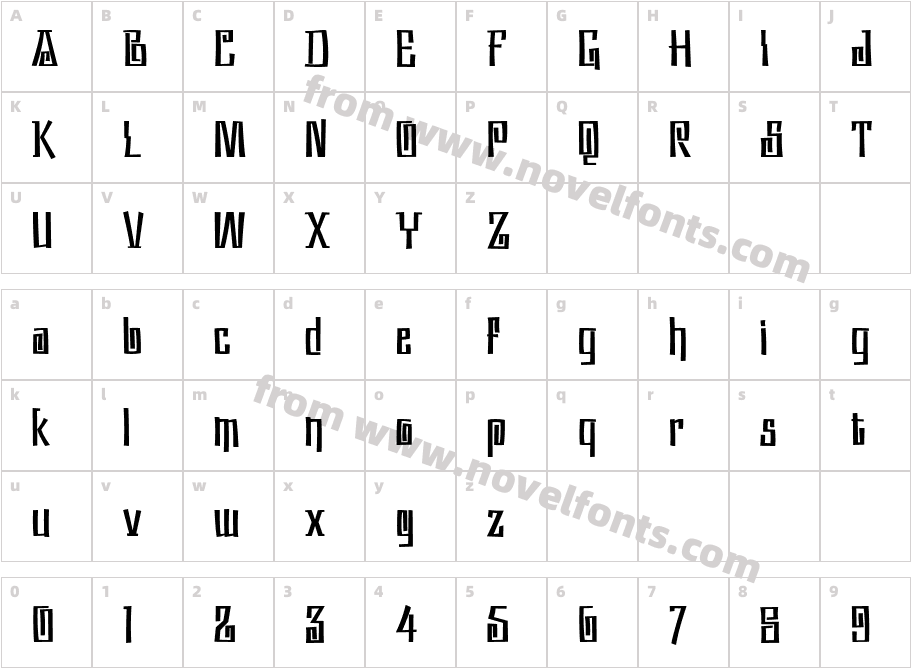 AztecanCharacter Map