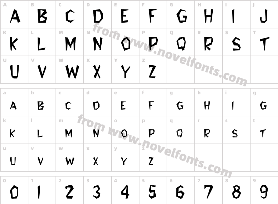 BAMBAM NormalCharacter Map