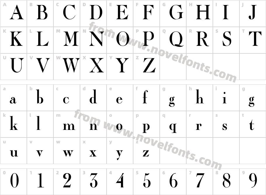 BD Engraved BlackCharacter Map