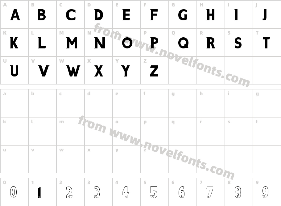 BPLCharacter Map