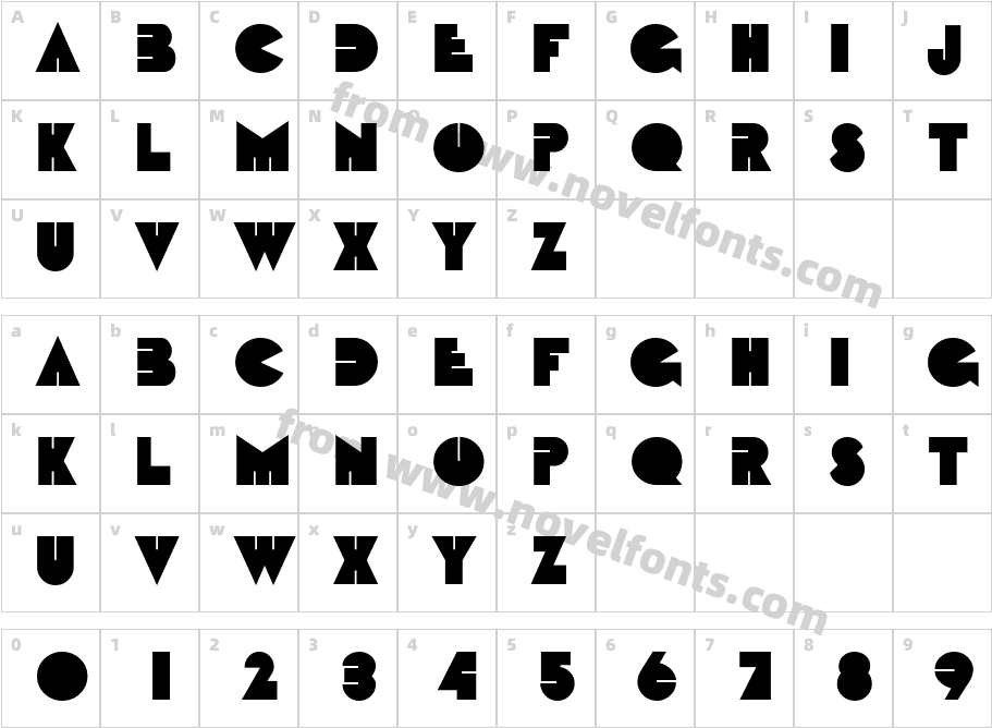 Baby baby NormalCharacter Map