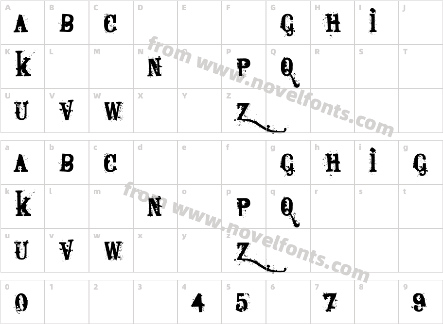 Bagpack DemoCharacter Map