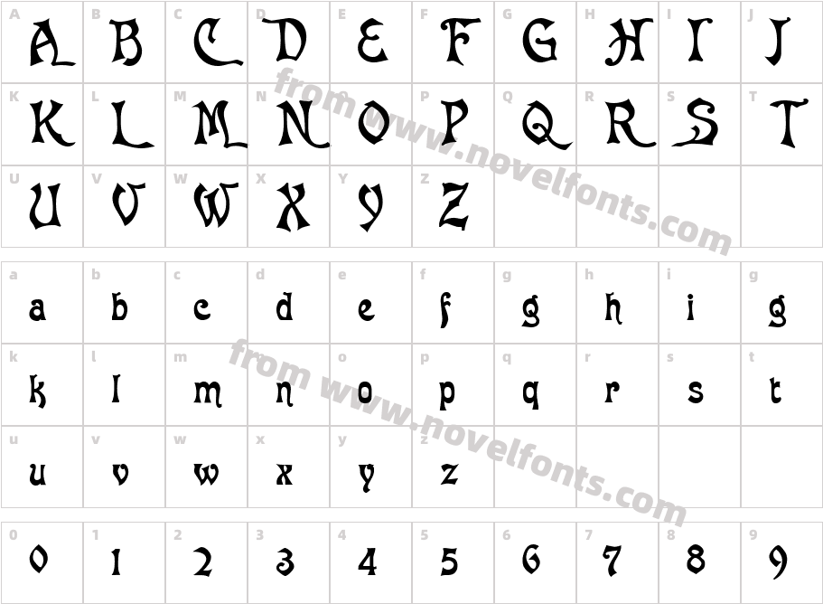 Baphomet BlackSWFTECharacter Map