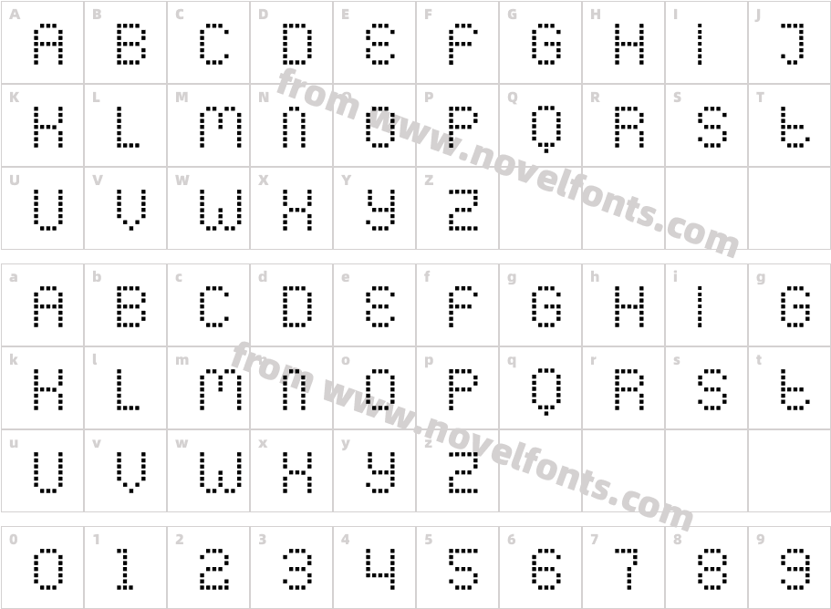 BeeperCharacter Map