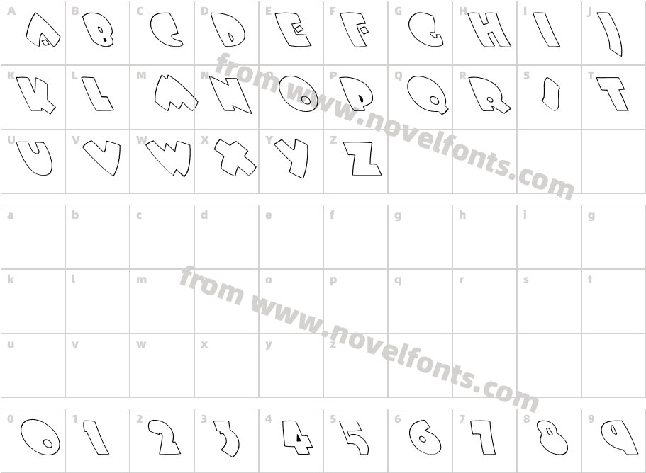 Bees Wax Hollow Extreme LeftyCharacter Map