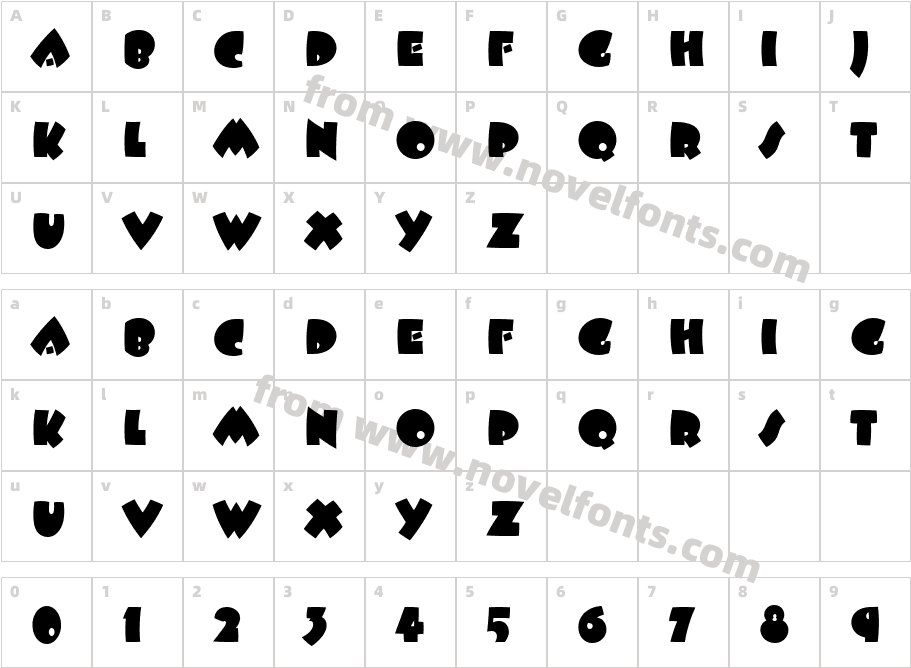 Beesknees ItcPEECharacter Map