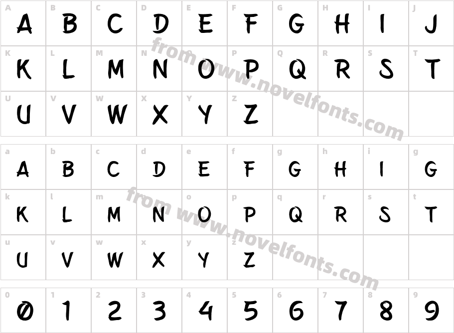 BelepotanCharacter Map