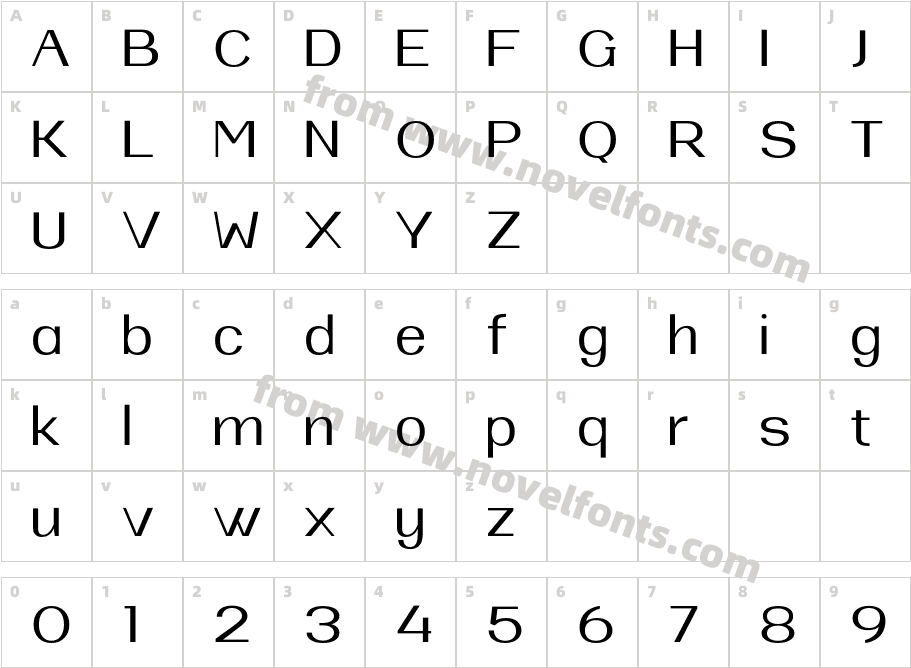 Berdiate Personal Use RegularCharacter Map