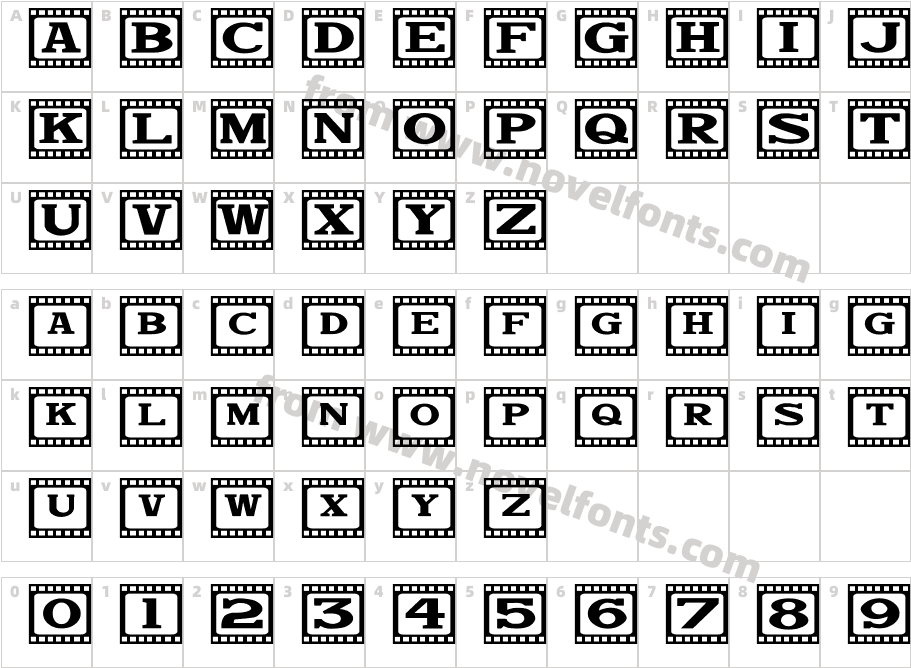 Bijou JLCharacter Map