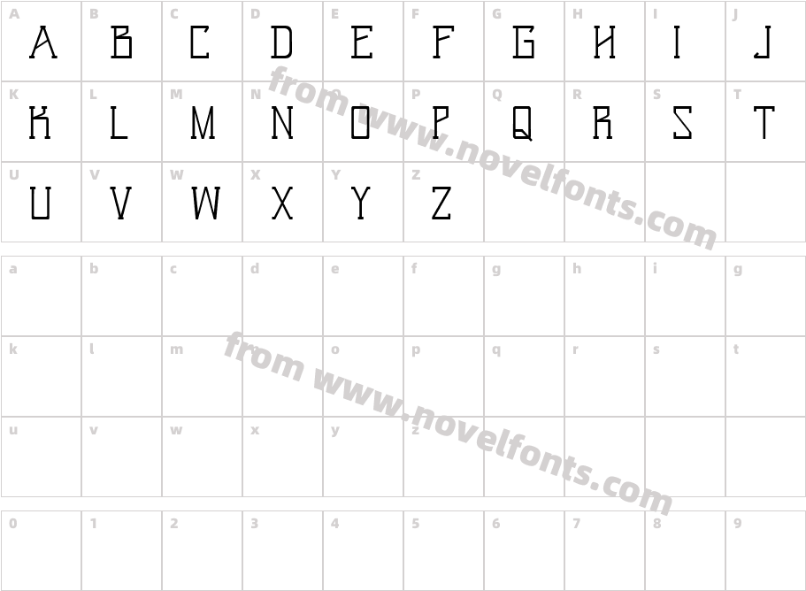 BiliruCharacter Map