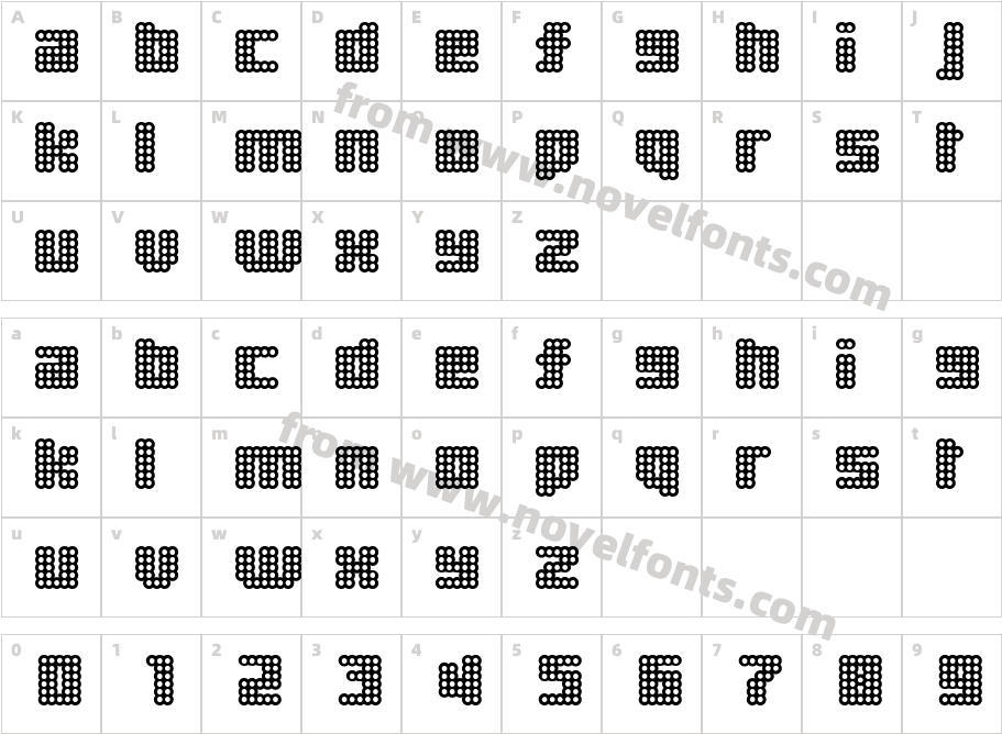 Biscuit PunchCharacter Map