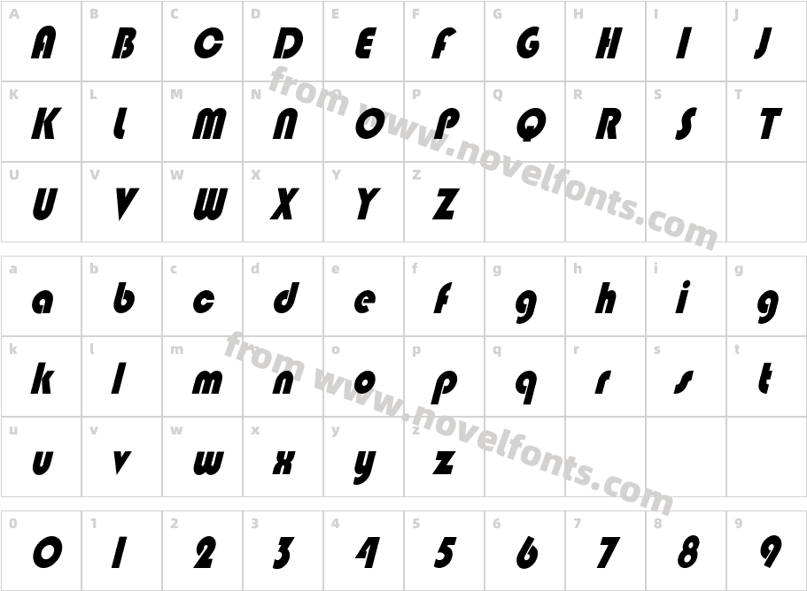 BixleeCndObl-HeavyCharacter Map