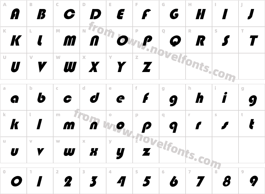 BixleeObl-HeavyCharacter Map